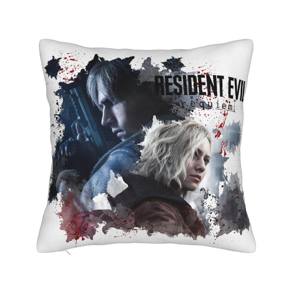 Decorative Pillow Cover Residents Evils 9 Requiem Product Home Games Pillow Case Cover Square Multi Size