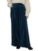 Pants Fine Coal Tuck Wide Pants BLUE M [Beams Heart] (S-M) Women's
