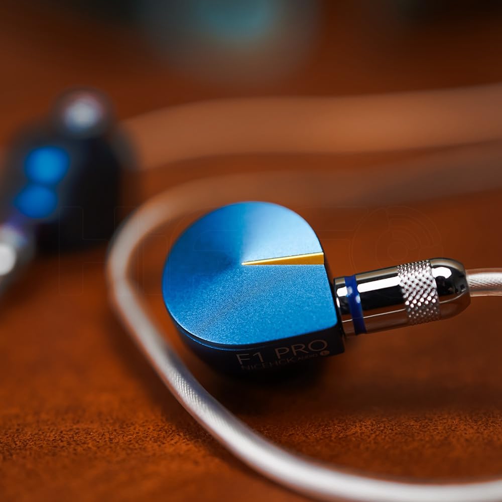 HiFiGo NiceHCK F1 Pro Planar Magnetic Driver Wired Planar IEM N55 Earphones with Magnet and 2um Diaphragm 14.2mm In-Ear Monitors, In-Ear (3.5mm)