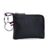Men's Coin Wallet Leather Mini Wallet Soft  Zipper Coin Driver's License Key Bag Card Bag Ultra-thin