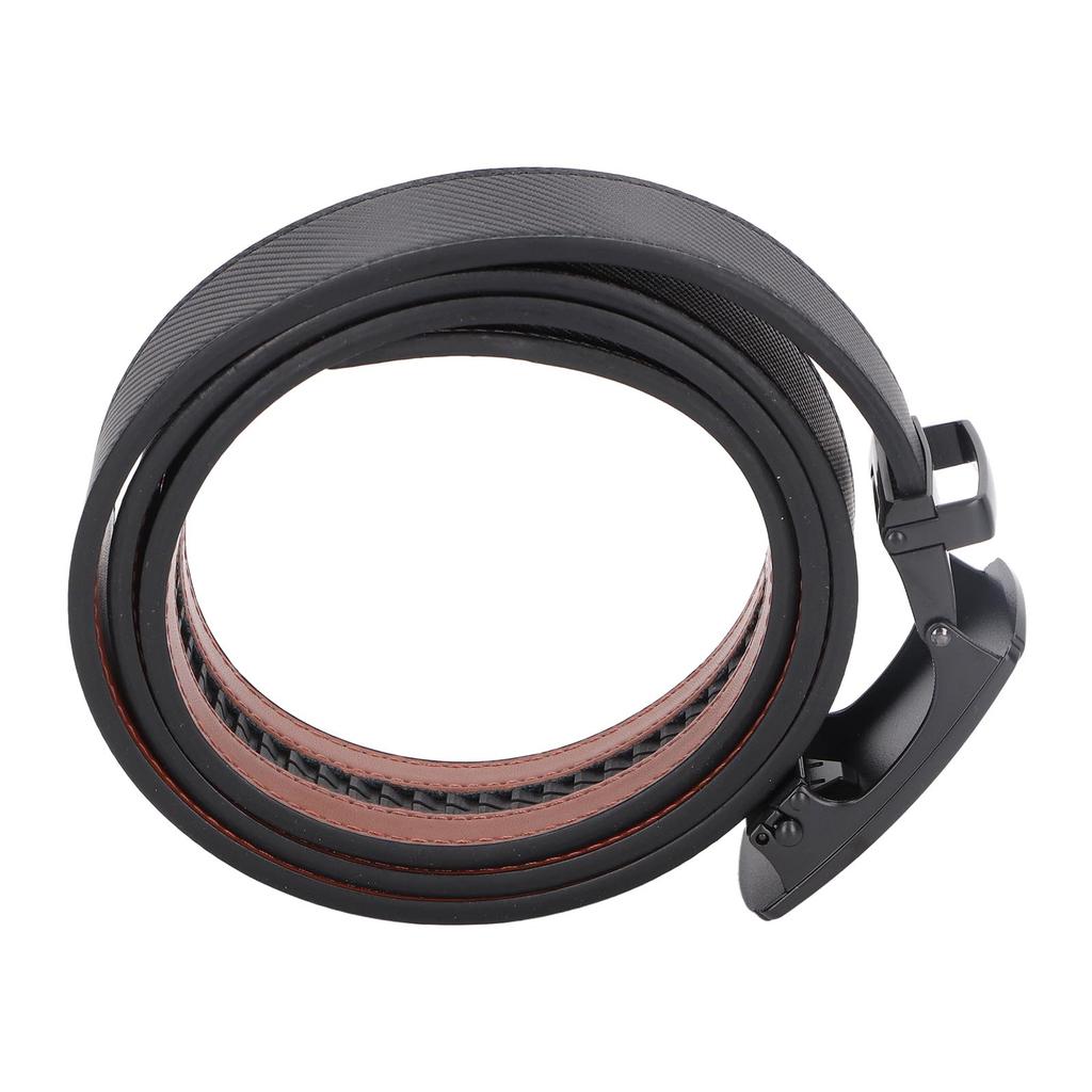 Мужской кожаный ремень, удобный, легкий, мягкий, мужской ремень с автоматической пряжкой для деловых встреч