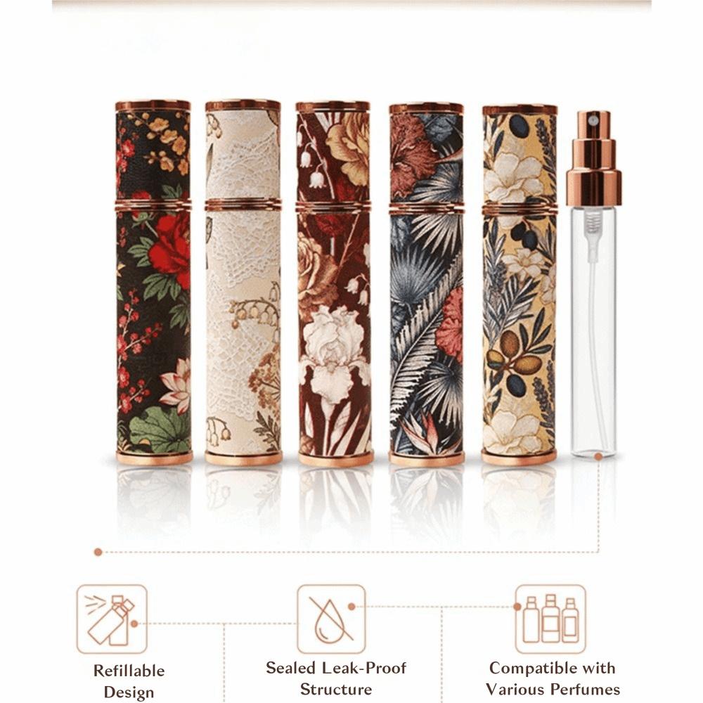 Empty Mini Perfume Bottle 10ml Empty Cosmetic Containers New Spray Atomizer Bottle