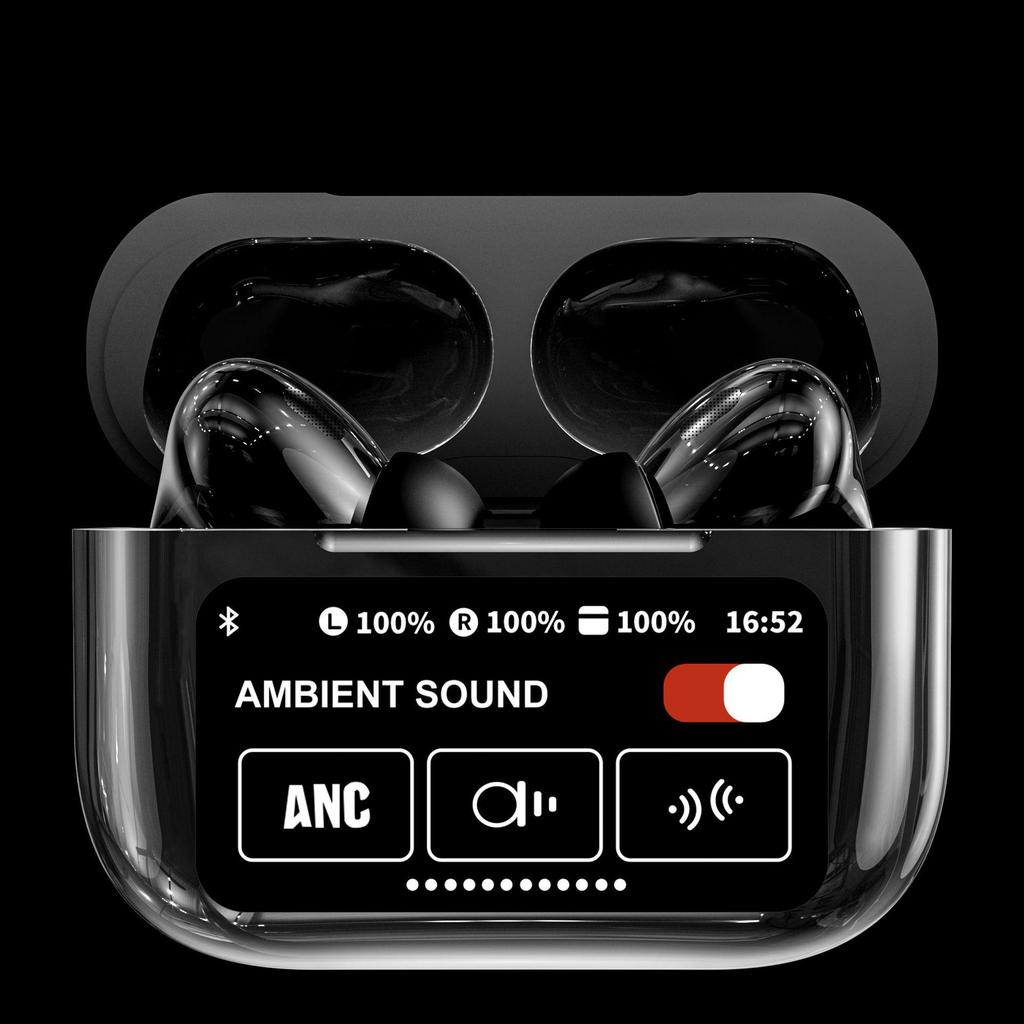 Спортивные Bluetooth-наушники Q16Pro с LCD-сенсорным экраном и управлением в одно касание