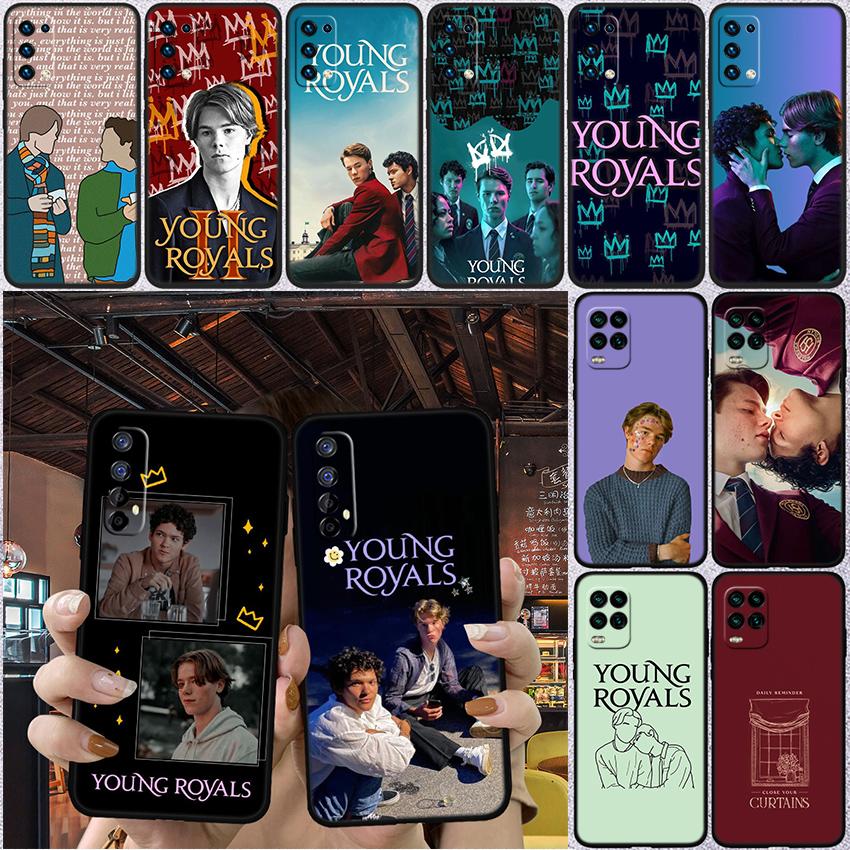 RP75 Young Royals Phone Case for Samsung Galaxy A11 A12 A13 A15 A52S A53 A55 A56 A70 A71 A72 A73 F06 F16 F56 S10 Plus S10e