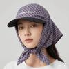 Korean Style Headscarf Baseball Hat Y2k Strappy Scarf Hat Fashion Scarf Baseball Cap  Summer