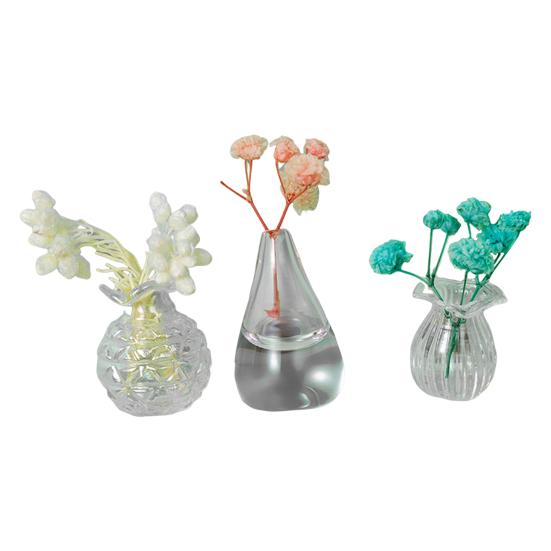 3 шт. 3D ваза для цветов магнит на холодильник домашний офис кухонный шкафчик холодильник мини керамическая ваза магнитное украшение орнамент