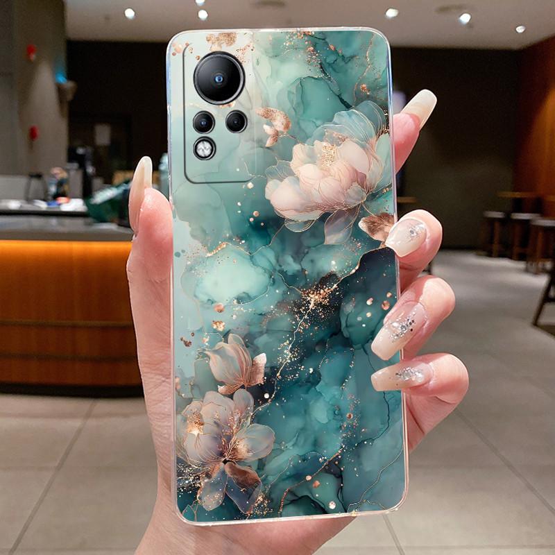 Чехол для Infinix Note 12 G88 X663 X663C X663D Чехол Роскошный Дракон Милый Крутой Мальчики Девочки Прозрачный Мягкий ТПУ Чехол для Телефона