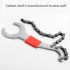 Bicycles Cassette Flywheel Removal Tool with Chain Whip Road Bike Chain Spanners For Smooth And Quick Bike Maintenance