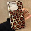 Роскошный чехол для телефона с золотым леопардовым принтом для iphone 17 Air 16 15 14 13 11 12 Pro Max 7 8 Plus X XS XR SE 2022 2020 16e Накладка