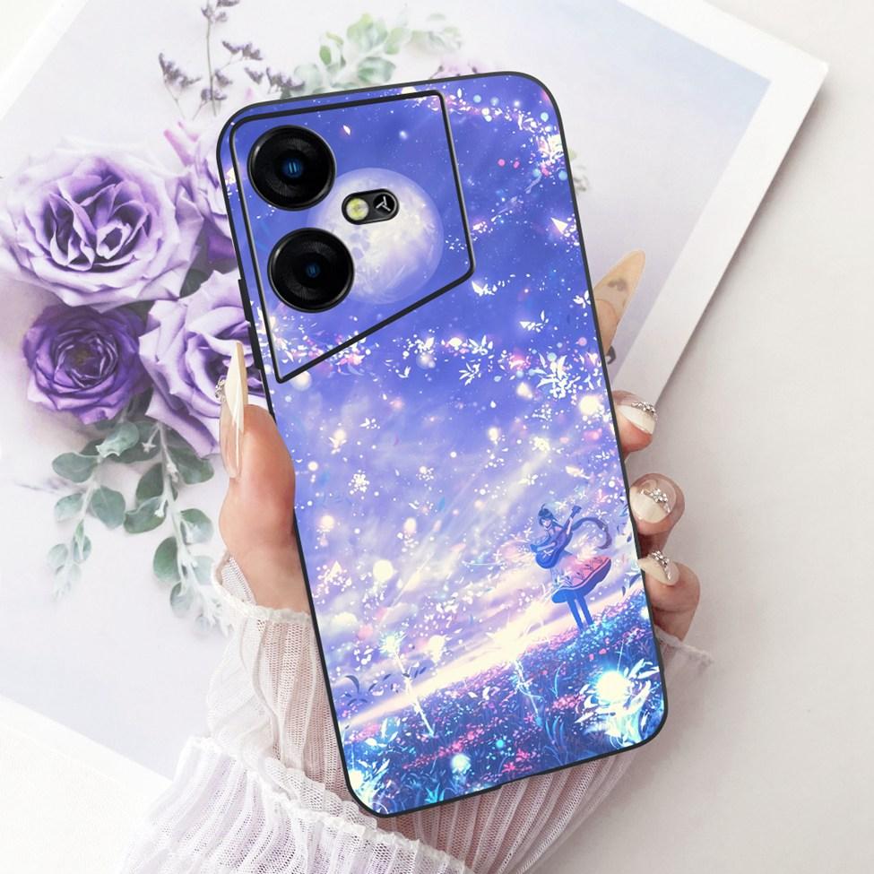 For Tecno Pova Neo 3 Case Cover Silicone Cute Cat Fashion Funny Cool Painted Bumper For Tecno Pova Neo3 LH6n Phone Casing