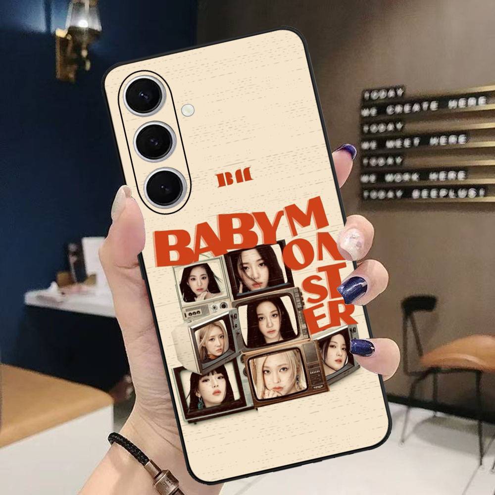 Singer B-BABYMONSTER Phone Case For Samsung S 24 fe 25 Ultra plus 20 lite 21 30 22 23 24 22 Ultra 5G Fundas