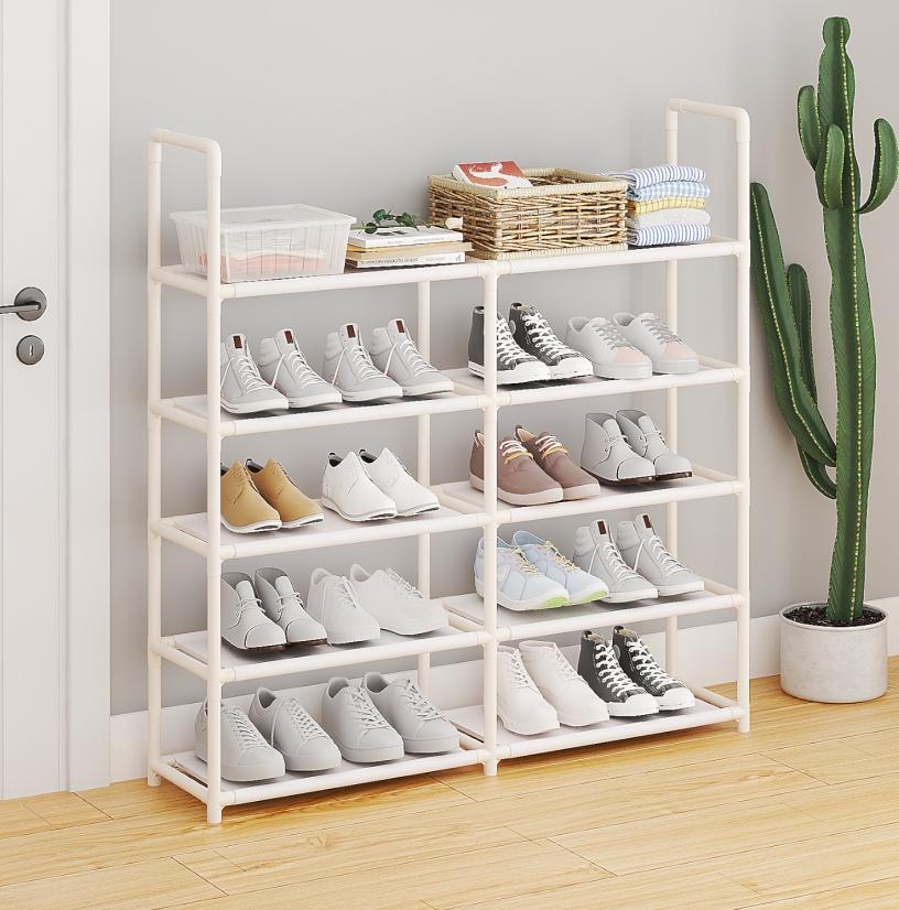 Multi-layer DIY Shoe Rack Assembly Shoes Rack Multipurpose Storage Cabinet Shoe Racks Large Capacity Corridor Save Space
