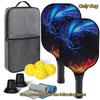 Portable Pickleball Paddle Bag Professional Racket Organizer Storage Bag Pickle Racket Bag  Unisex