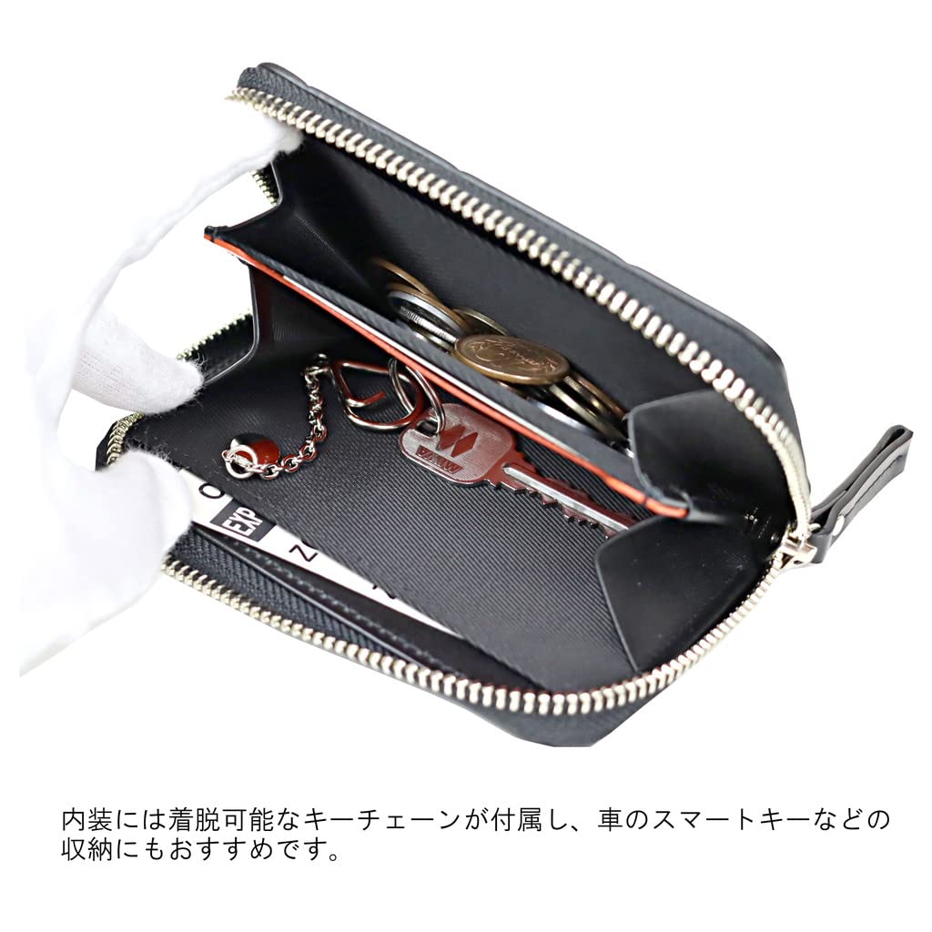 Porter ENCHASE COIN CARD CASE Coin Card Case [Porter] & & 007-02285 Black/10