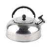 3L Stainless Steel Whistling Tea Kettle Fast Heating One Touch Buttons Whistling Kettle with