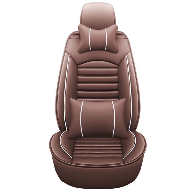 A1 Full Leather Car Seat Cushion - Universal Sport Design