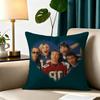 BSB B-Backstreet Boys  Square Double-Sided printed Pillow Case Bedroom Bedside Pillow Sofa Cushion Cover