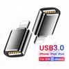 Адаптер освещения к USB OTG для iPhone 14, 13, 12, 11 X Xs Pro Max 7, 8 Plus 12 Mini iPad iOS 17, 16, 15, 14, 13, преобразователь данных, адаптер для камеры U, диск