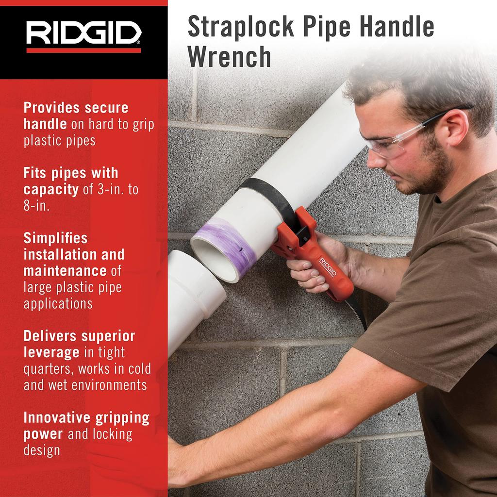 RIDGID Pipe Handle 42478 Belt Wrench