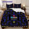 Pac-man Game Soft and Comfortable Duvet Cover, Children's Bedding Set Gift, Extra Large Size, Various Sizes Available LXR81