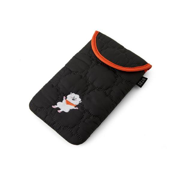 LINE FRIENDS BT21 RJ Winter Quilted Multi Pouch