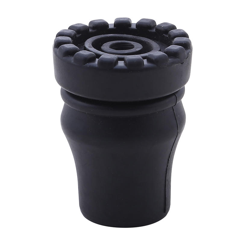 Прочный нескользящий резиновый наконечник для трости с амортизацией, долговечный, подходит для тростей и костылей