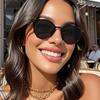 New Small Round Vintage Sunglasses Women Retro Luxury Designer Sun Glasses For Women'S Eyewear Shades Uv400