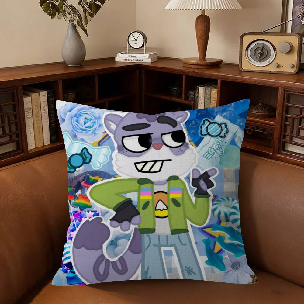 Anime The CCreature Cases Cushion Personalized Pillow Cover Kids Bedroom Wild Party Decor Pillowcase kid Birthday shower Gift