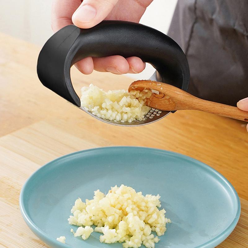 Пресс для чеснока из нержавеющей стали, ручная мясорубка для чеснока, измельчитель чеснока, инструменты для фруктов и овощей, кухонные аксессуары, гаджет