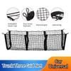 3Pocket Cargo Net Stretchy Trunk Storage Organizer Net Heavy-Duty Luggage Holder with Mount Kit for SUV Pickup Truck Van Toyota