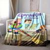 1Pc Optimist'S Journey Through Chaos Blanket Soft And Comfortable Casual Warm Camping Travel Christmas Halloween Xmas Gift M924231