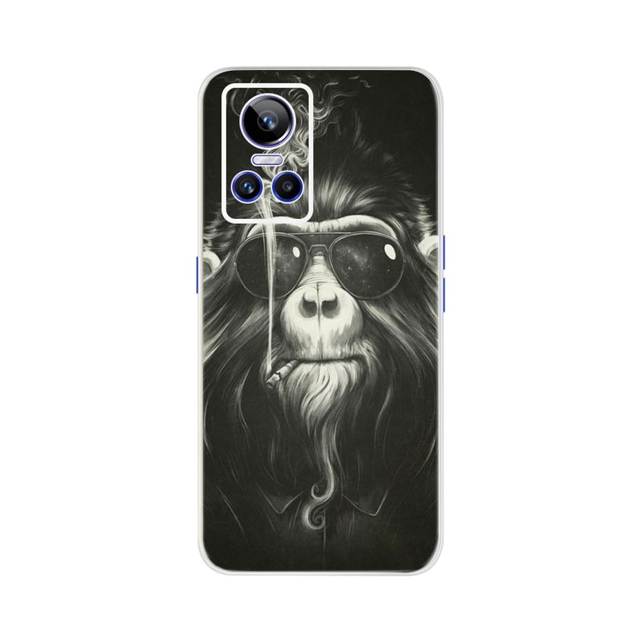 For Realme GT Neo3 Case Cover For Realme GT Neo 3 150W Bumper Soft Lovely Cat Wolf Silicone Phone Funda For Realme GT Neo3 Coque