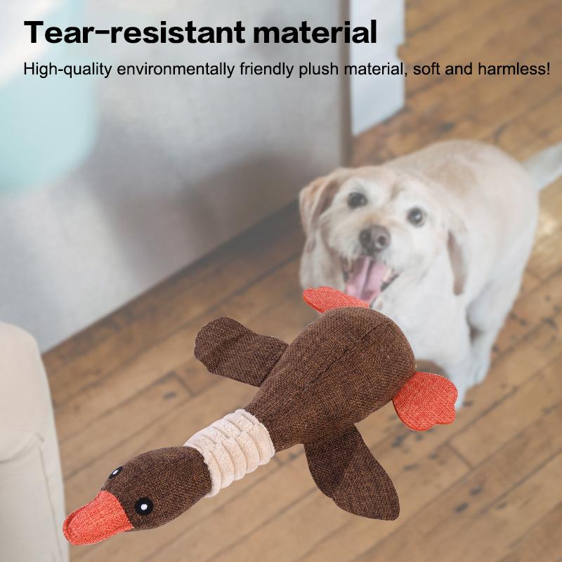 Забавные яркие пищащие гуси интерактивные обучающие игрушки для собак чистящие зубы игрушки для домашних животных устойчивые к укусам игрушки для собак товары для животных