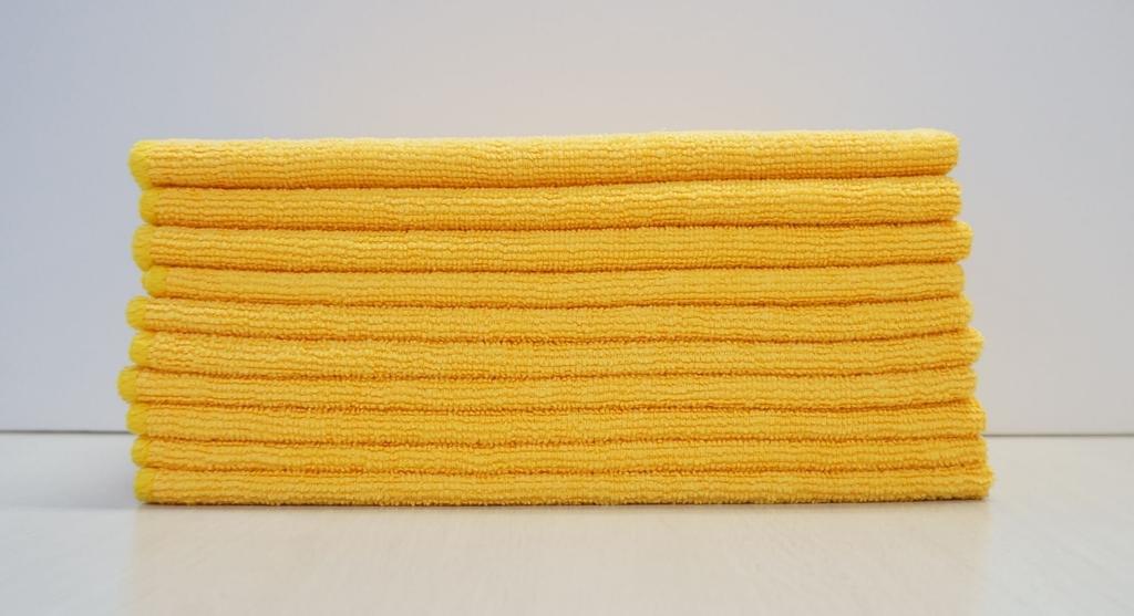 Pikarin Microfiber Towel (Yellow, 10-Pack) MFT-Y