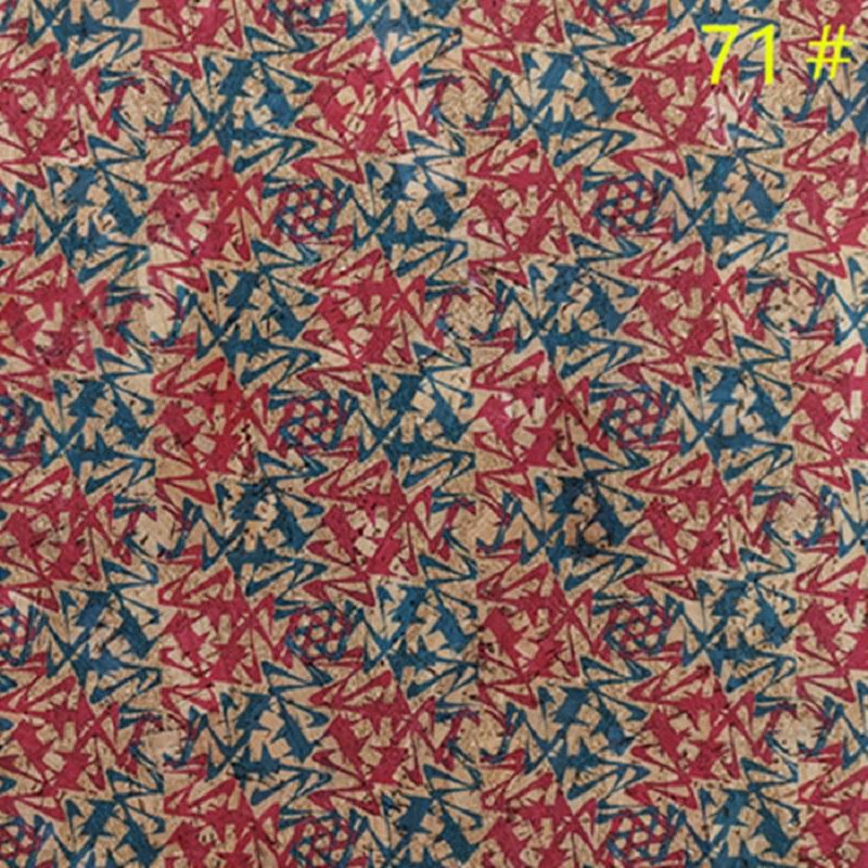 90*135 см 0,5 мм натуральная пробковая синтетическая кожаная ткань с рисунком под дерево, цветочная печать, искусственная ткань для фона, сумочка, обувь, декор своими руками