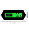 12V 24V 36V 48V Battery Charge Level Indicator LCD Digital Display Voltmeter Tester Lead Acid Lithium Batteries Capacity Monitor