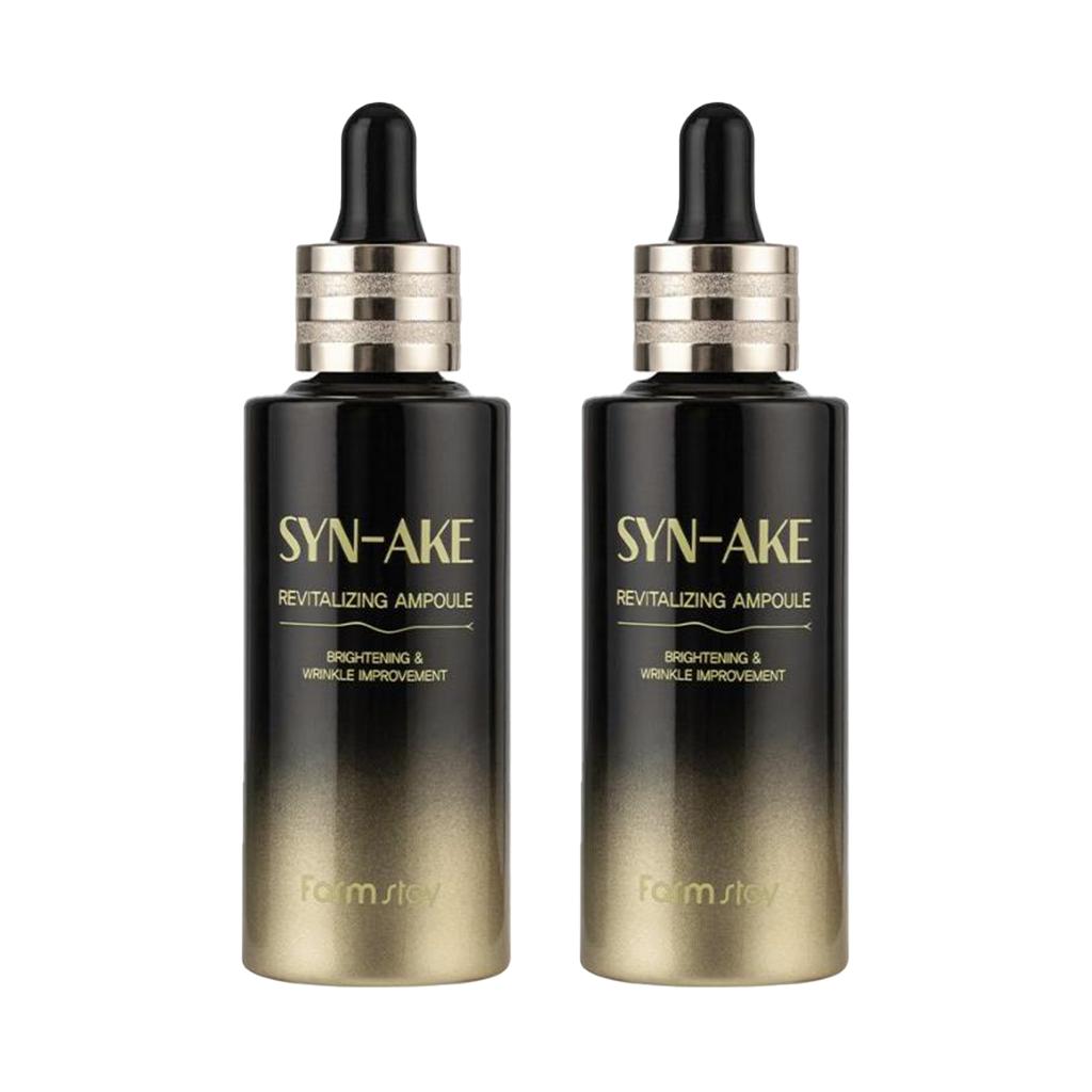 FARM STAY Syn-Ake Revitalizing Ampoule 55ml (3 Options)