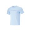 Футболка с коротким рукавом и принтом логотипа Fitness Series, влагоотводящая, быстросохнущая, с круглым вырезом, мужская, цвет Ice-River-Blue ATSU479-7