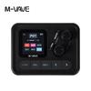 M-VAVE Pocket AMP Mini Guitar Processor W/1.54" HD Screen & Bluetooth/APP Control/100+ Effects,Type-C /for Guitar/Bass Recording