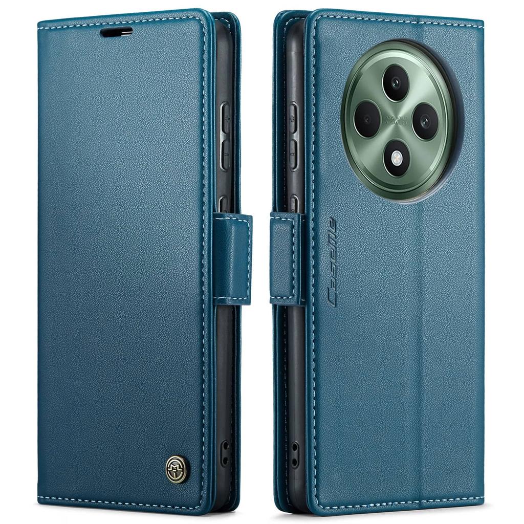 Чехол для OPPO Reno12/12 Pro 5G/Reno12F 4G/5G/12FS 5G с держателем для карт, Кошелек-чехол с RFID-защитой, Прочная кожаная обложка