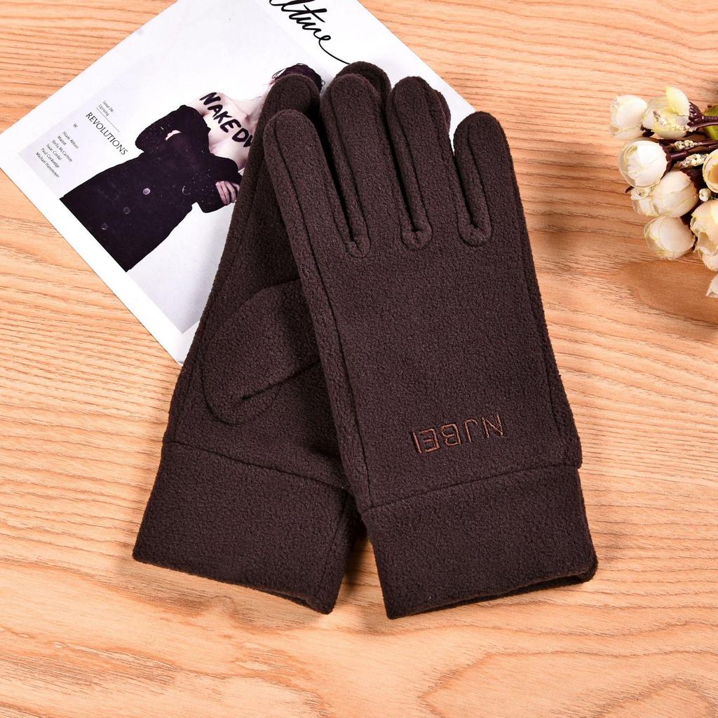 Unisex Fleece Cold-Proof & Warm Commuting Gloves for Autumn/Winter – Ideal for Running, Walking & Cycling