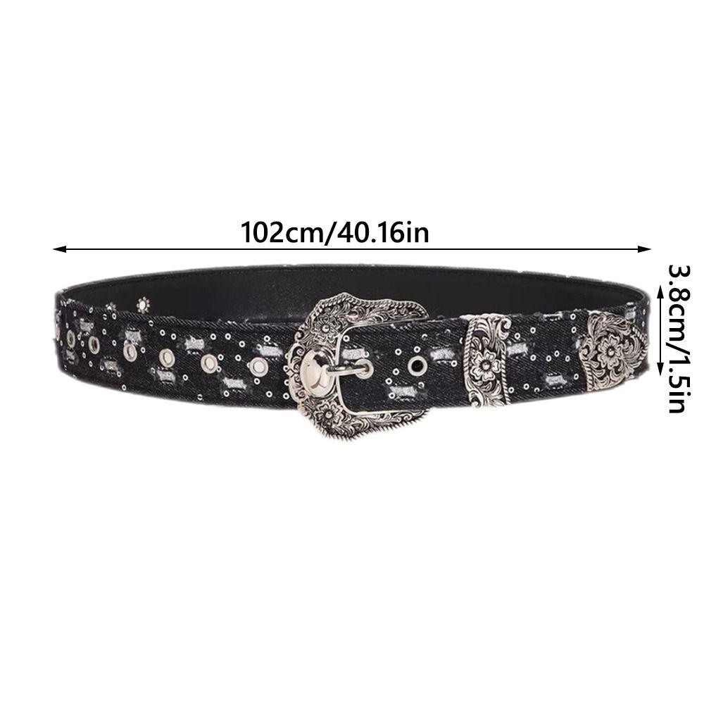 Панк-ремень Y2K Персонализированная поясная цепочка Декор для джинсов и брюк Пояс