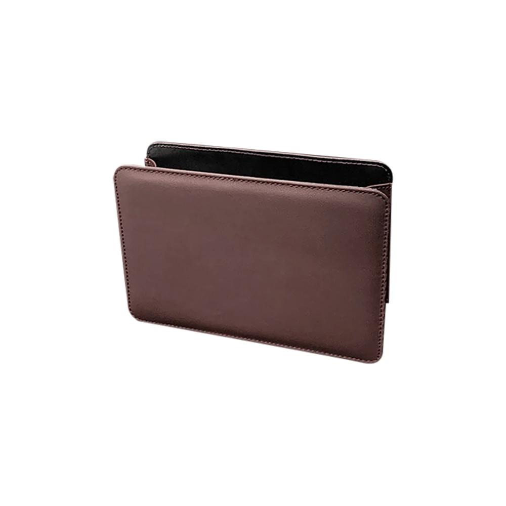 Ящик для хранения на боковой двери автомобиля, чехол для телефона из искусственной кожи, автомобильный органайзер с несколькими карманами, подвесная сумка для хранения на спинке сиденья, многофункциональный мусорный бак