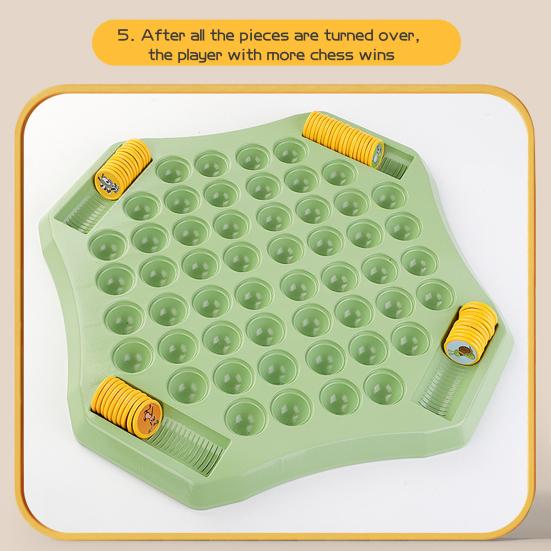 Игра в шахматы «Реверси» для детей, от 2 до 4 игроков, шахматы с животными и фруктами, игра на сопоставление, тренировка внимания, развивающая память для малышей, игрушка