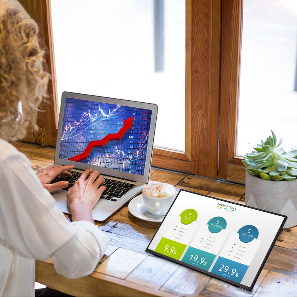 Portable Monitor 18.5 ''FHD 100Hz Computer Monitor Gaming Monitor Office Monitor for Laptop MacBook