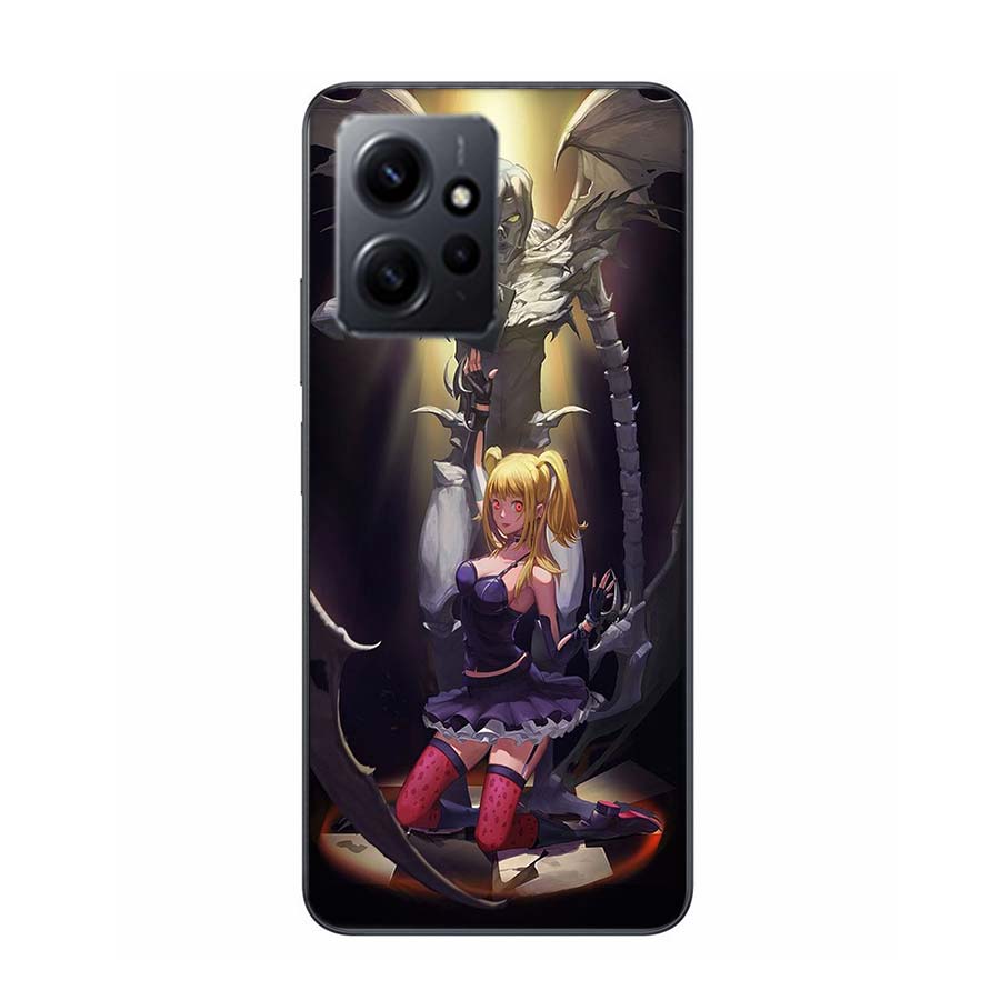 Anime Death note Amane Misa Phone Case For Redmi Note 14 15 Pro 5G 13 12 Pro Plus 11 11T 11E 11S 10 Pro 10S 9 9S Cover Cell Clea