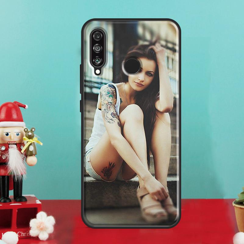 Sexy Tattoo Girl For Huawei Nova 9 10 SE 12i 12s 11i 8i Y90 Y60 Y70 Y72 Y73 Y61 Y91 P60 Pro P30 P40 Lite Case