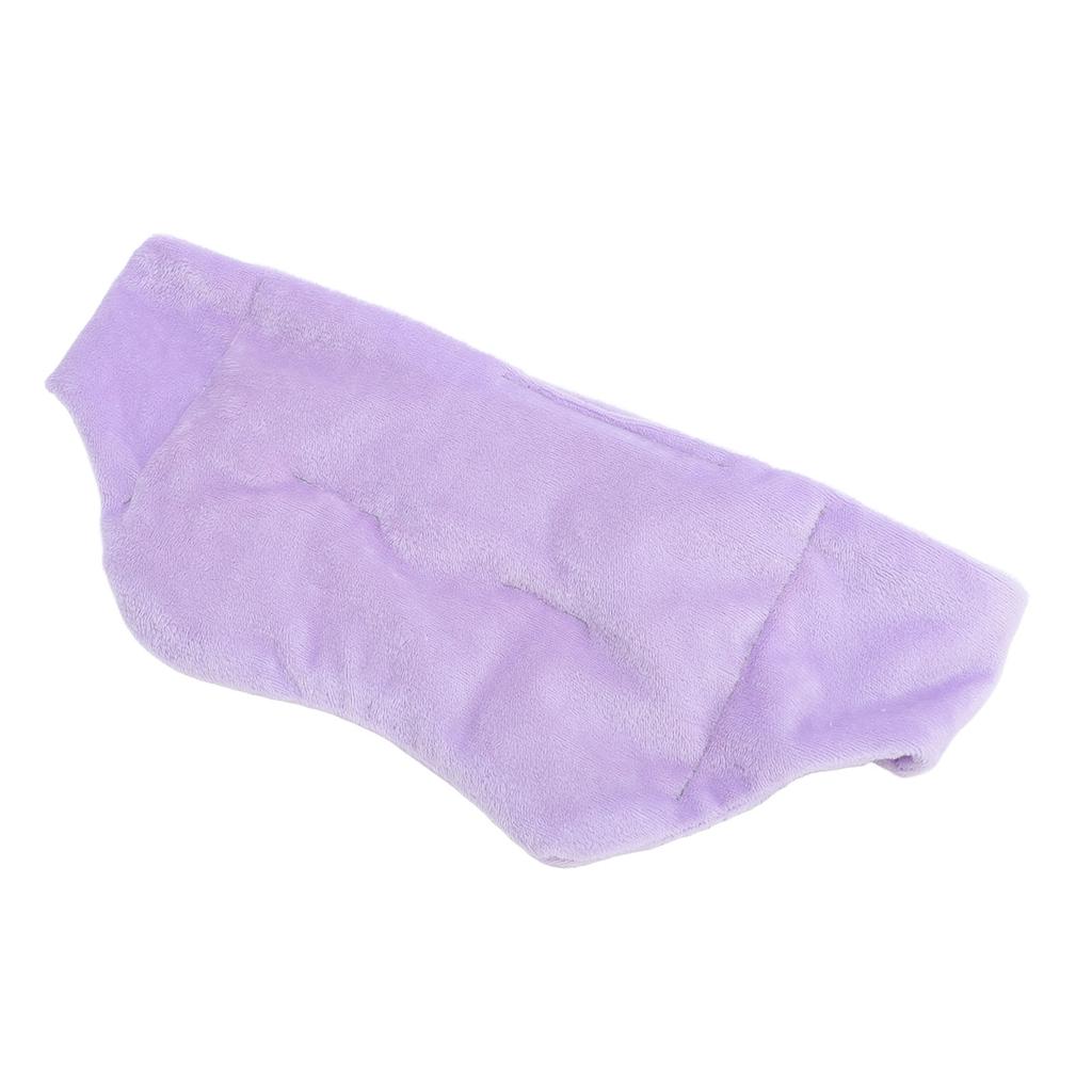 Sleeping Eye Cover Soft Comfortable Weighted Eye Cover Hook and   Fastener Closure for Nighttime