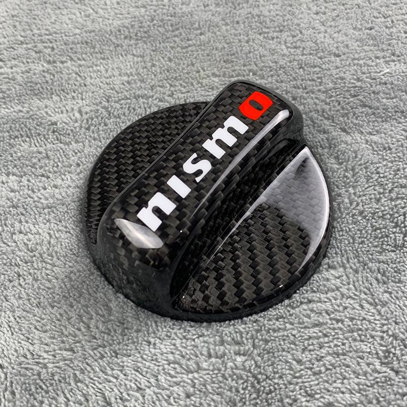 Carbon Fiber Fuel Tank Cap for Nissan: Sylphy, Teana, Patrol, Tiida, GTR350, 370Z, Qashqai, Bluebird, X-Trail