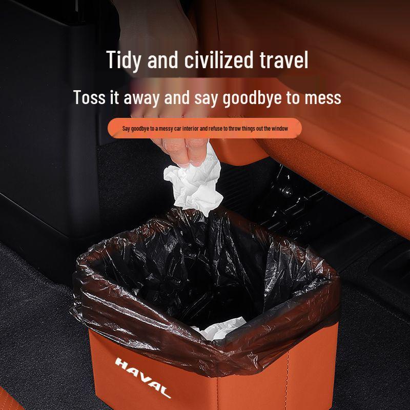 Органайзер для хранения в автомобиле Haval и складное мусорное ведро - Подходит для H6, Big Dog, M6, First Love, H5, H7, H8, H9, F7, H3
